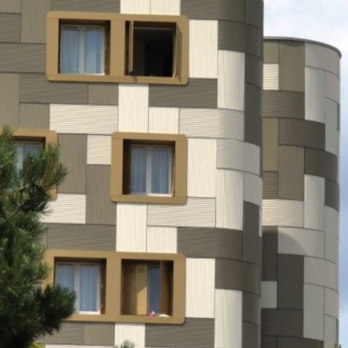 Rivestimento di facciata in fogli - ARGUIN® - ArcelorMittal Building Solutions - in alluminio / in acciaio / in lamiera grecata