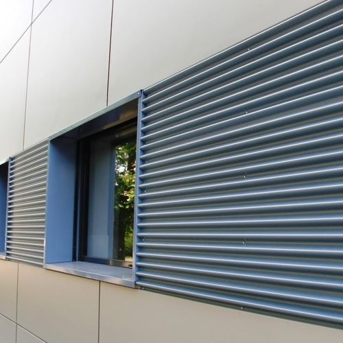 Rivestimento di facciata in fogli - BELG'ONDE - ArcelorMittal Building Solutions - in alluminio / in acciaio / in acciaio inossidabile