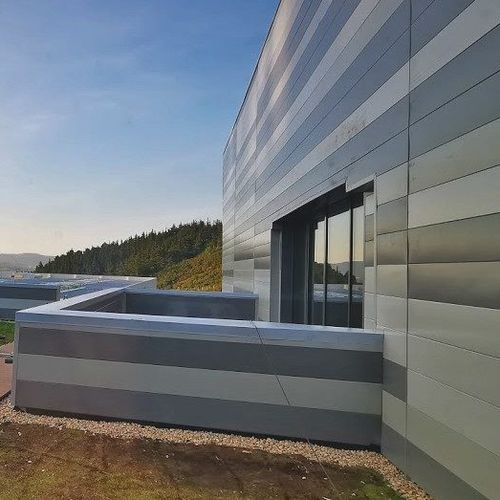 Sistema di facciata in acciaio - ARCHISOL® - ArcelorMittal Building Solutions - resistente al fuoco