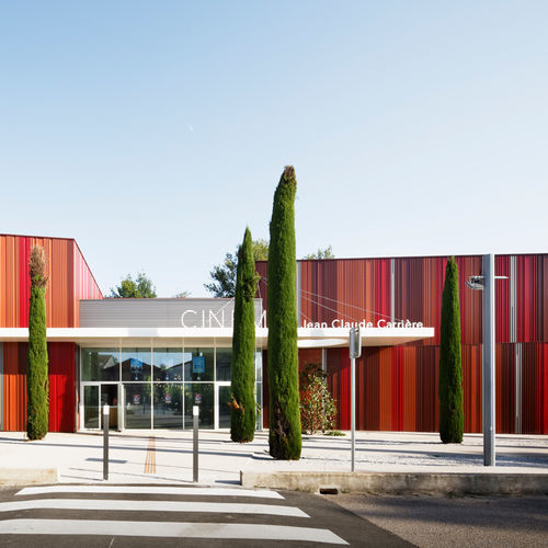 Rivestimento di facciata in fogli - CRENEO - ArcelorMittal Building Solutions - in acciaio / in profilato di alluminio / verticale