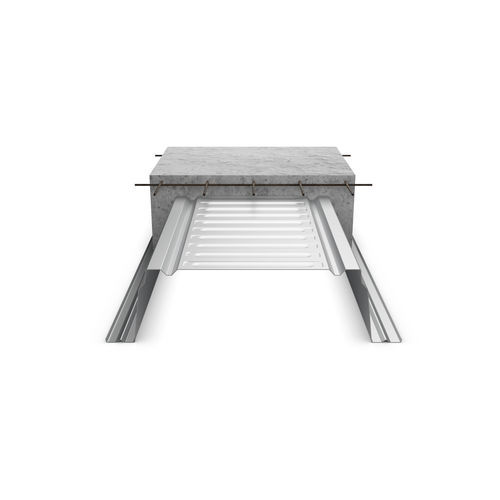 Solaio collaborante - COFRAPLUS® 220 - ArcelorMittal Building Solutions - prefabbricato / in acciaio galvanizzato