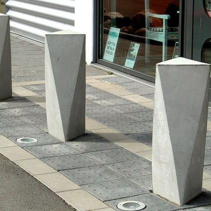 Dissuasore di sosta - ROSAL STONES - di sicurezza / fissa / in pietra
