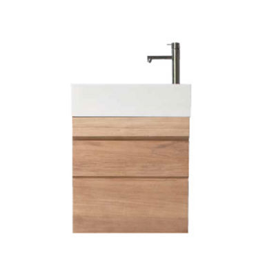 Mobile lavabo sospeso - 6016 - LINE ART - in legno / contemporaneo / senza ante
