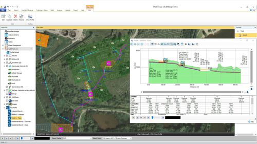 Software per mappatura - INFODRAINAGE - Autodesk - BIM Building Information Modeling / di analisi / di progettazione