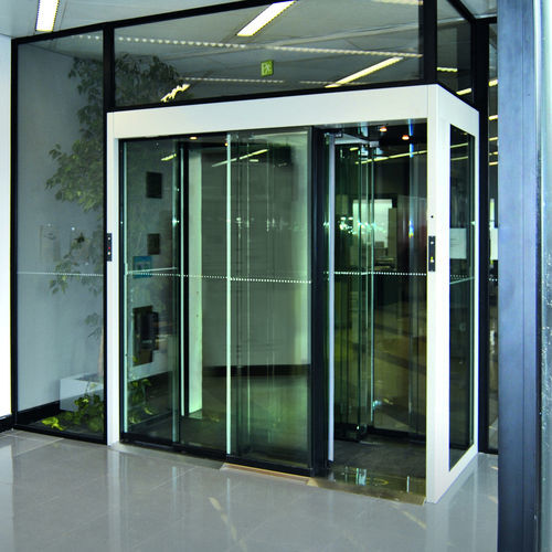Bussola di sicurezza per controllo accessi - INTERLOCK 673 - AUTOMATIC SYSTEMS - vetrata