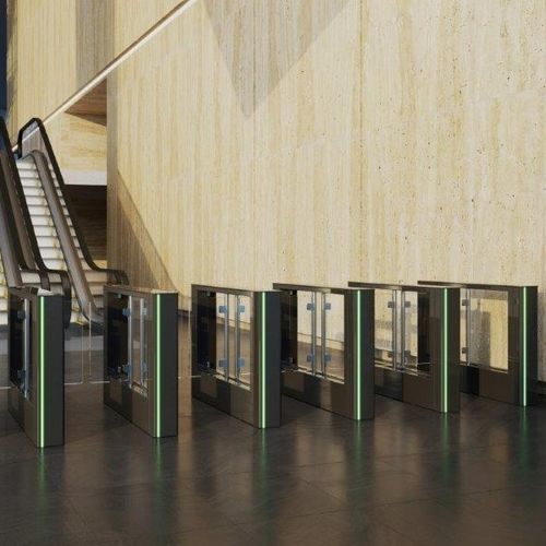 Varco rapido per controllo accesso - FIRSTLANE - AUTOMATIC SYSTEMS - di sicurezza / in vetro / in acciaio inossidabile
