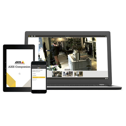 Software di gestione di controllo accessi e sicurezza - COMPANION/GUARDIAN/CAMERA STATION - AXIS COMMUNICATIONS - per smartphone