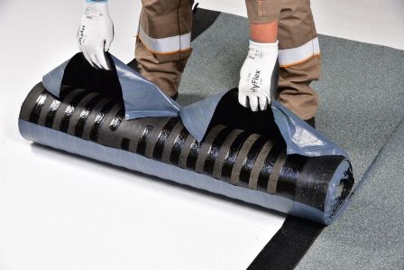 Guaina bituminosa impermeabilizzante per tetto piano - FORCE ADH - AXTER - autoadesiva