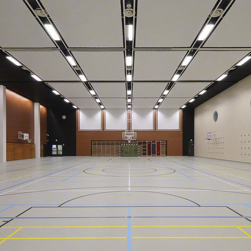 Soffitto teso in tela - TREMPOACOUSTIC® - BARRISOL - per sala da pranzo / per piscina / indoor