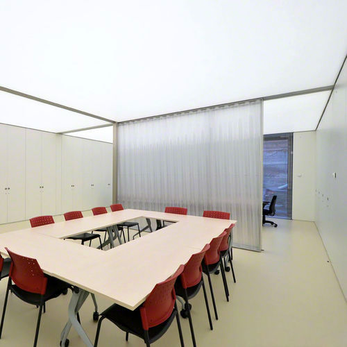 Soffitto teso in alluminio - BIOSOURCÉE® - BARRISOL - in tela / in rotoli / per ufficio