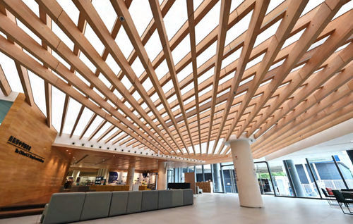 Soffitto teso in bioplastica - POLARIS - BARRISOL - in rotoli / per ufficio / per ingresso