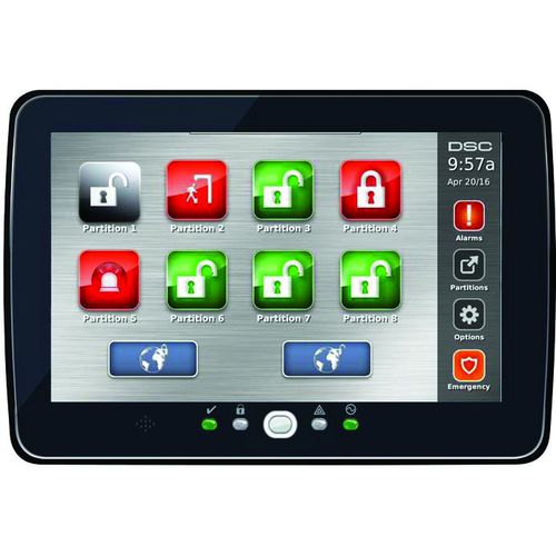 Unità di controllo centralizzata - HS2TCHPRO - Digital Security Controls - per sistema domotico / per sicurezza