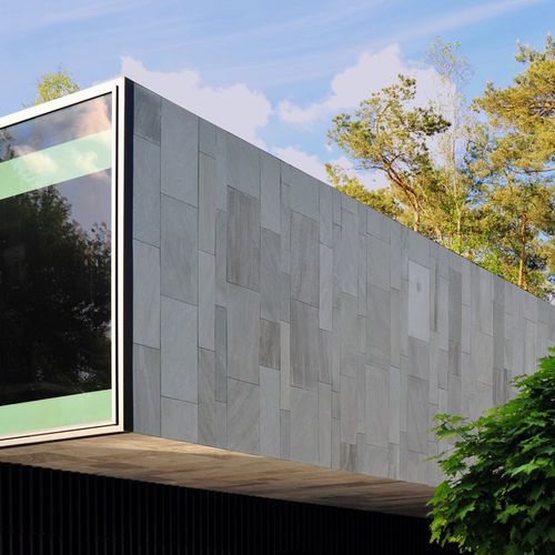 Paramento in gres - NATURAL STONE - KANDLA GREY SANDSTONE - BELTRAMI NV - per esterni