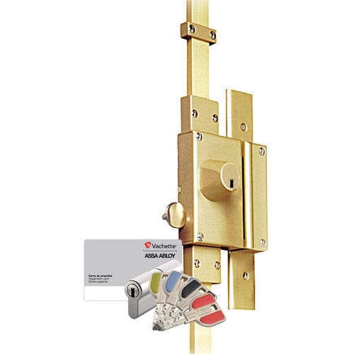 Serratura meccanica - MULTILOCK - Vachette - per porta d'ingresso / a 3 punti / per uso residenziale