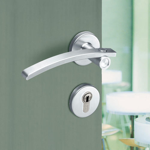 Maniglia per porta - Equ'Inox - Vachette - in acciaio inossidabile spazzolato / contemporanea / contract