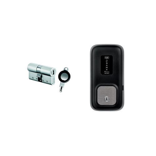 Cilindro per serratura ad alta sicurezza ad alta sicurezza - eCLIQ - Vachette - elettronico / a chiave