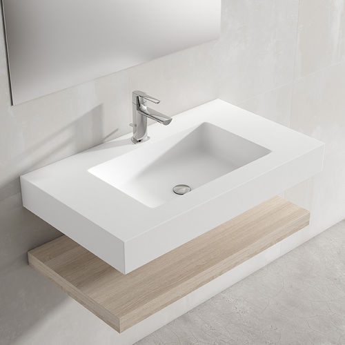 Piano di lavoro in laminato - SOLID - Visobath - da bagno