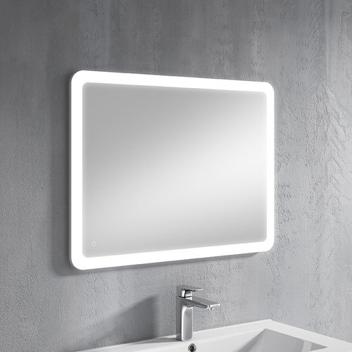 Specchio da bagno a muro - PARIS  - Visobath - contemporaneo / quadrato / luminoso