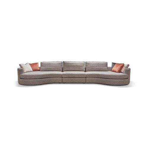 Divano modulare - VSF649 - Voila Spanish Furniture S.L. - d'angolo / contemporaneo / in tessuto