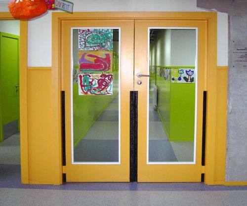 Porta da interno - Puertas Dayfor SL - in MDF / impiallacciata in legno / in HPL