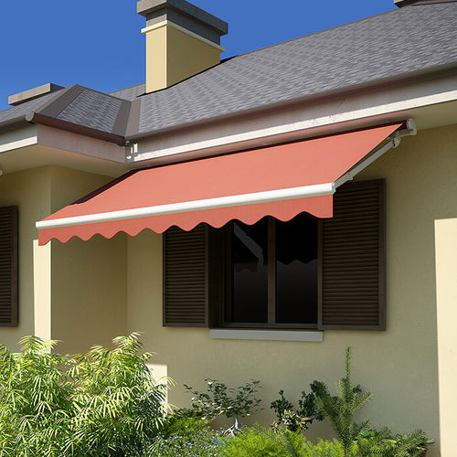 Tenda da sole retrattile - Mid Bar - AMA sun protection industries - a motore / per terrazza / per finestra