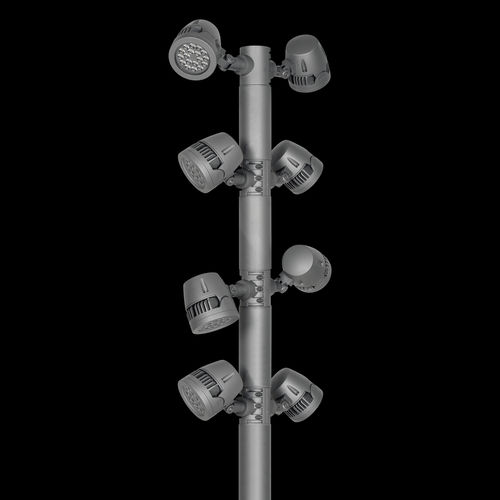 Lampione urbano - VELA - Light34 Lighting - contemporaneo / in alluminio / LED