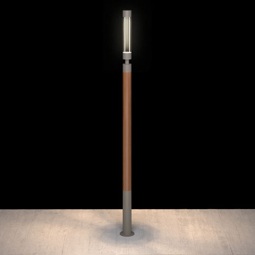 Lampione urbano - CIRCULAR  - Light34 Lighting - contemporaneo / in alluminio / in legno
