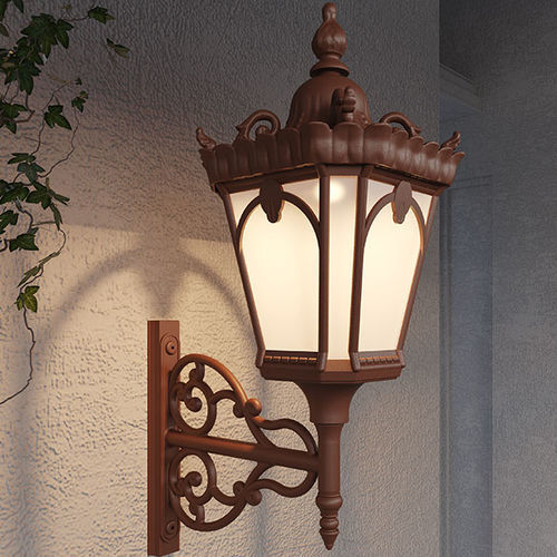 Applique classica - CARINA  - Light34 Lighting - da esterno / in ghisa di alluminio / in vetro sabbiato
