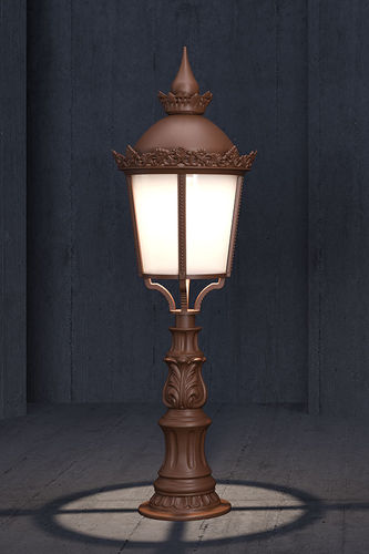 Lampioncino da giardino - ORION C  - Light34 Lighting - classico / in ghisa di alluminio / LED