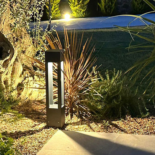 Lampioncino da giardino - FORTRESS - Light34 Lighting - contemporaneo / in alluminio / LED