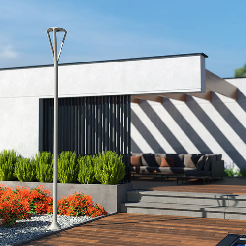 Lampione urbano - METIS - Light34 Lighting - design minimalista / in alluminio / LED