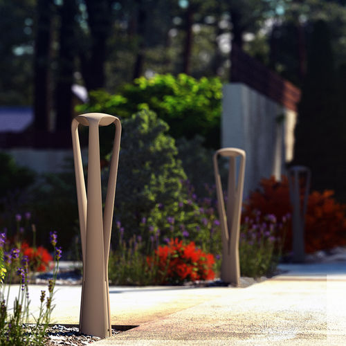 Lampioncino contemporaneo - METIS  - Light34 Lighting - con diffusore in vetro temprato / in ghisa di alluminio / LED