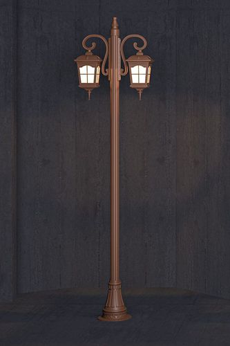 Lampione da giardino - EPSILON - Light34 Lighting - classico / in alluminio / LED