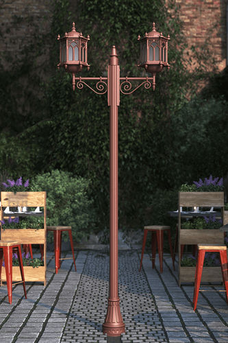 Lampione da giardino - ERIDANI - Light34 Lighting - classico / in alluminio / LED