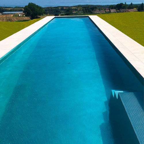 Piscina in pannelli - Piscine inox Talya - corridoio di nuoto / da esterno / interrata