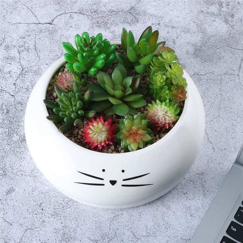 Vaso da giardino in ceramica - AN0040 - Guangzhou Ancooly Gardening LTD - ad isola / rotondo / per uso residenziale