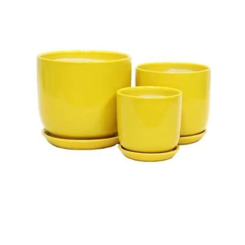 Vaso da giardino in ceramica - AN112020 series - Guangzhou Ancooly Gardening LTD - ad isola / rotondo / per uso residenziale