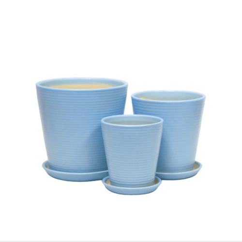 Vaso da giardino in ceramica - AN112004-12 - Guangzhou Ancooly Gardening LTD - da appoggio / conico / per uso residenziale