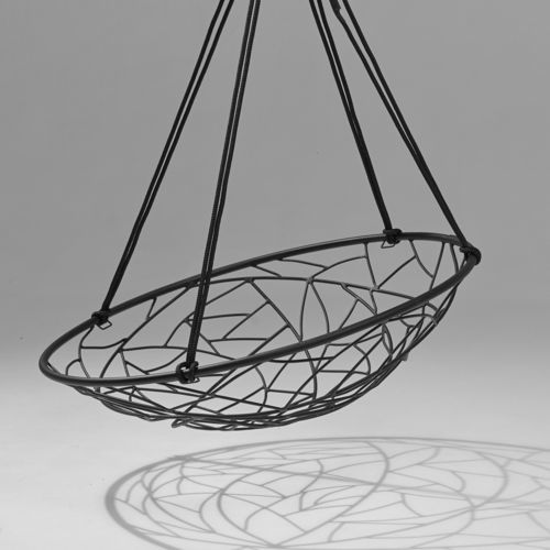 Poltrona sospesa - BASKET - Studio Stirling - contemporanea / in acciaio / in acciaio