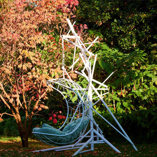 Poltrona per cuscini - PICK UP STICKS - Studio Stirling - contemporanea / in tessuto / in acciaio
