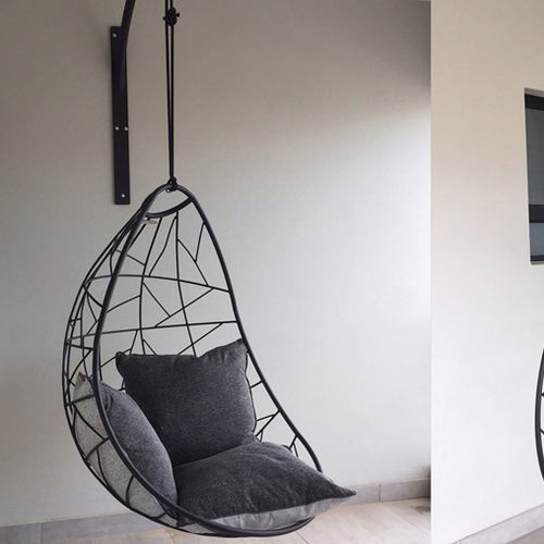 Poltrona per cuscini - WALL MOUNT - Studio Stirling - contemporanea / in tessuto / in acciaio