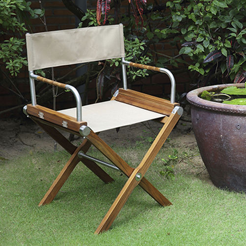 Sedia da giardino contemporanea - COCKPIT  - Beltempo USA - da esterno / in acciaio inossidabile / in tessuto acrilico