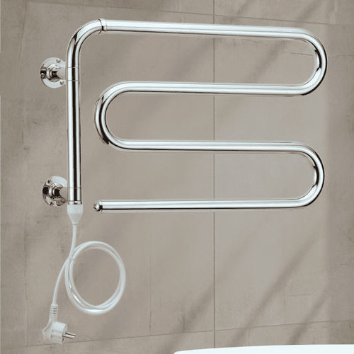 Scaldasalviette elettrico - 610 - CaloriferiOnline - 0...500 w / contemporaneo / in ottone