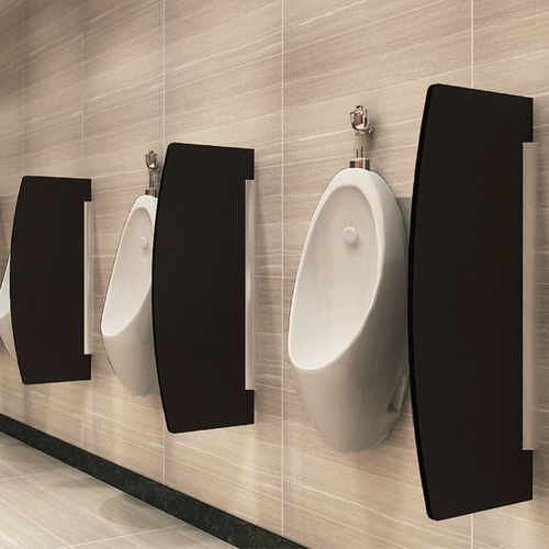 Parete divisoria per orinatoio laminato compatto - DEBO-TP-06 - DEBO - per bagno pubblico / per spazio pubblico / antibatterico