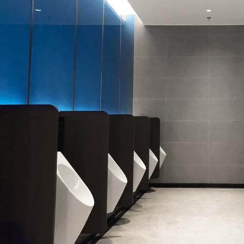 Parete divisoria per orinatoio per bagno pubblico - DEBO-TP-08 - DEBO