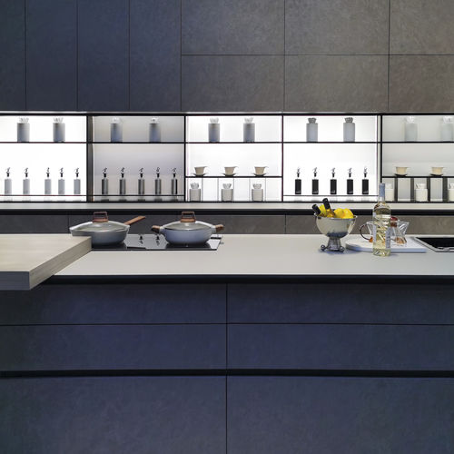 Mobile alto per cucina contemporaneo - DEBO-FURNITURE-9 - DEBO - in laminato