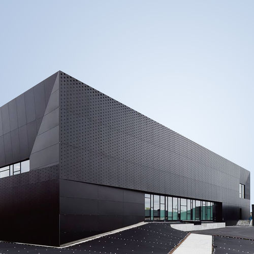 Lastra di paramento in HPL - DEBO-WALL-01 - DEBO - outdoor / contemporanea / a rilievo