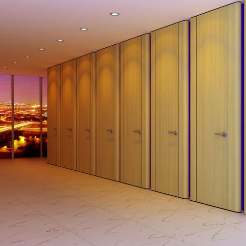 Parete fissa - DEBO-TP-13 - DEBO - in laminato / professionale / per sanitari