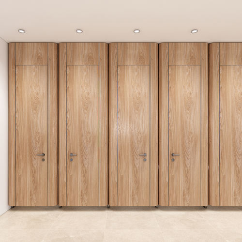 Parete divisoria per bagni - DEBO Wavy Cabin - DEBO