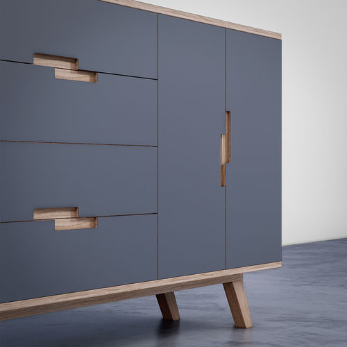 Laminato decorativo a tinta unita - Cleantop&reg; - DEBO - opaco / rosa / HPL